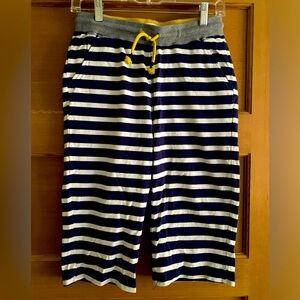 Mini Boden kids striped cotton board shorts, size 13, coolest summer shorts!